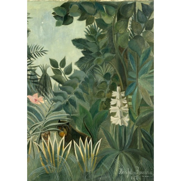 Równikowa dżungla, Henri Rousseau (1909) - Sklep Art Puzzle
